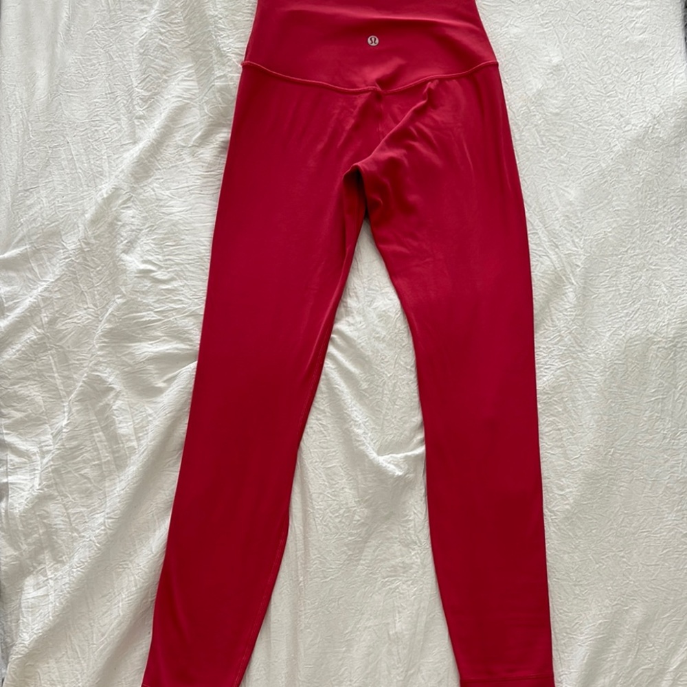 Vibrant Red Leggings for Everyday Comfort